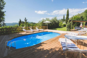 Exclusive beautiful pool house surrounded by greenery, modern, luxury finishes Camaiore